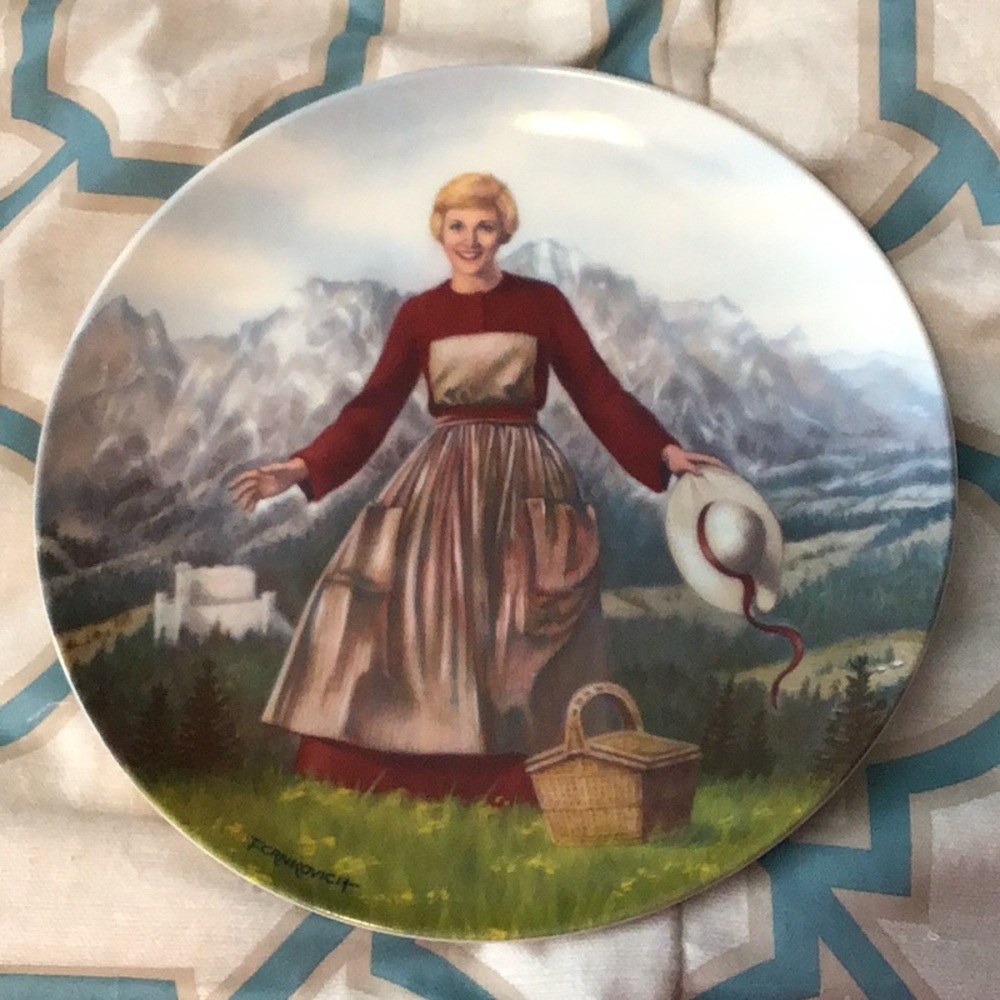 The Sound of Music plate, 1st plate 1986
